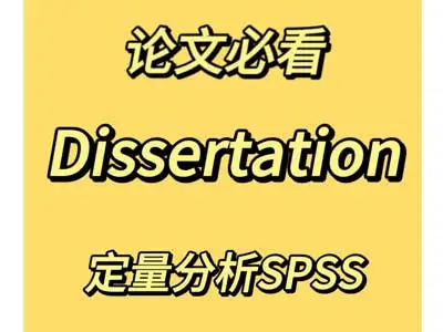 Dissertation必看-定量分析SPSS操作干货