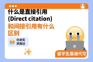 什么是直接引用(Direct citation), 和间接引用有什么区别?