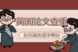 英国论文查重-避免逐字剽窃