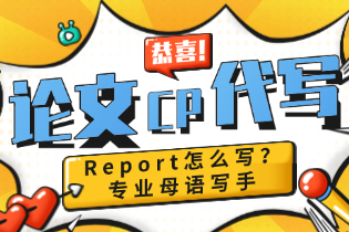 Report怎么写？专业母语写手，100%原创，Report代写服务，附赠Turnitin检测报告！