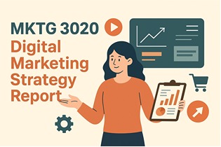 MKTG 3020 Digital Marketing Strategy Report 写作指南