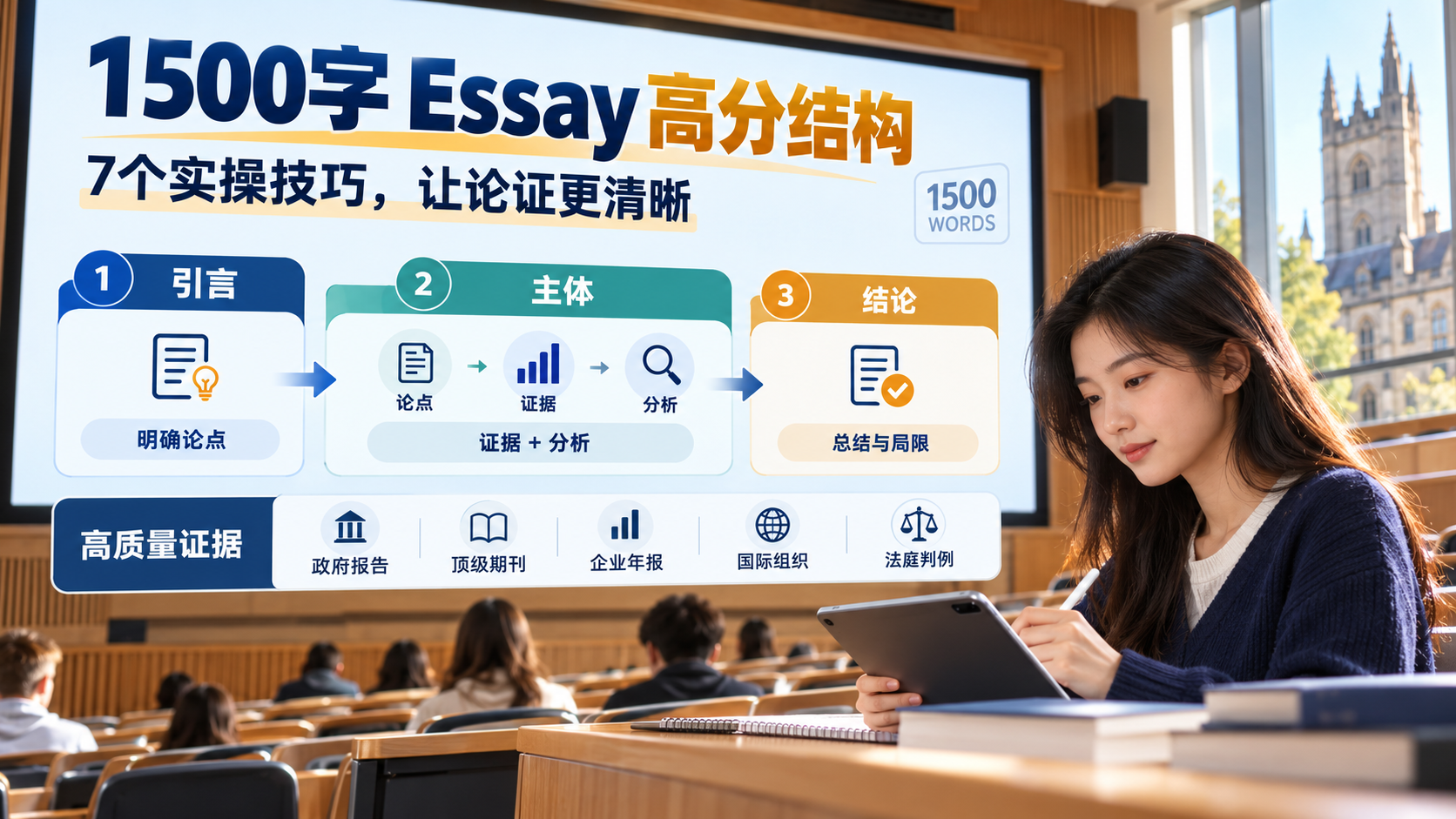 1500字Essay拿高分的7个实操技巧，结构是成功的关键